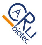 Logo CaRli biotec s.r.l. Pantone