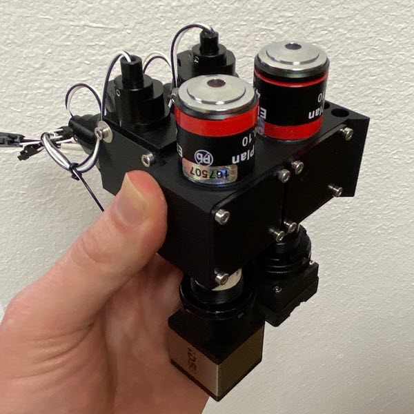 4 Head Microscope